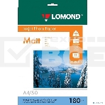 Фотобумага Lomond 0102014 A4/180г/м2/50л./белый матовое для струйной печати, фото3