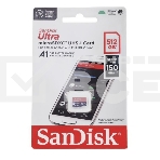 Флеш карта microSD 512GB SanDisk microSDXC Class 10 Ultra UHS-I A1 140MB/s, фото3