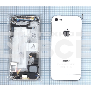 Задняя крышка для iPhone 5 белый