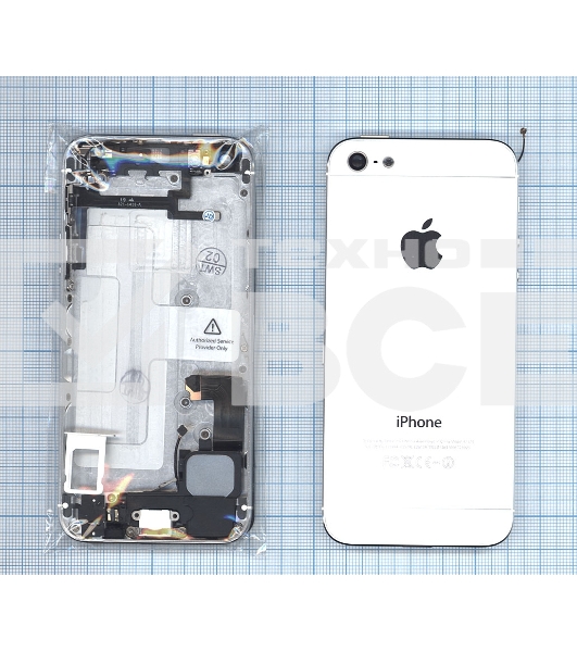 Задняя крышка для iPhone 5 белый