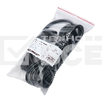 Кабель питания Cablexpert Россия PC-S22-C19-2.5-3M, Schuko-C19, 3x2.5мм2, 16A, с заземлением, медь, 3м, черный, пакет, фото 1