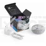 Умная колонка VK Капсула Мини 5Вт, с голосовым ассистентом Маруся, с LED-часами, светло-серый, фото19
