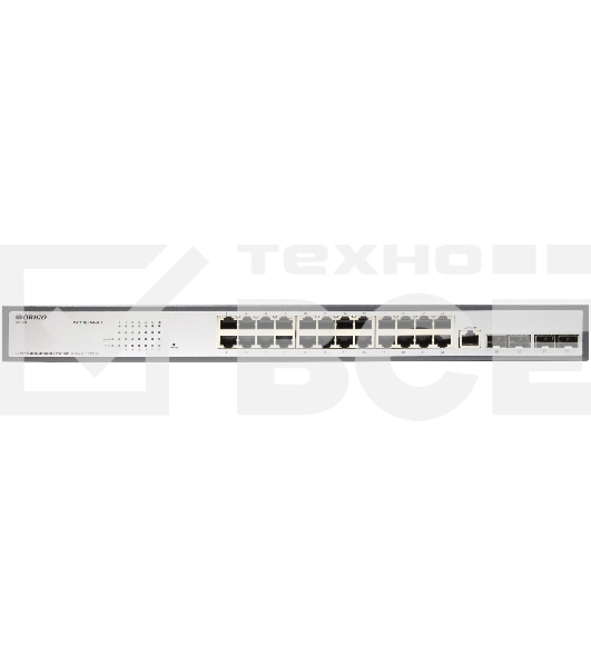 Настраиваемый L2 коммутатор ORIGO OS2328/A1A 24x1000Base-T, 4xCombo 1000Base-T/SFP, комплект для установки в 19