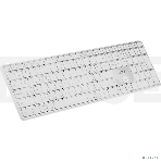 Клавиатура Acer OKR301 (ZL.KBDEE.015) беспроводная, USB, Bluetooth/Радиоканал, белый/серебристый, фото8
