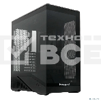 Компьютерный корпус без блока питания HSPD F711-TGbK, Panoramic Full Tower, Black, TG, 0.7 SPCC, no fans ATX, mATX, mITX 190/420/280мм 2x2.5', 2x3.5', 7xPCI 1xUSB-A 3.0, 1xUSB-C 445x235x475мм, фото22