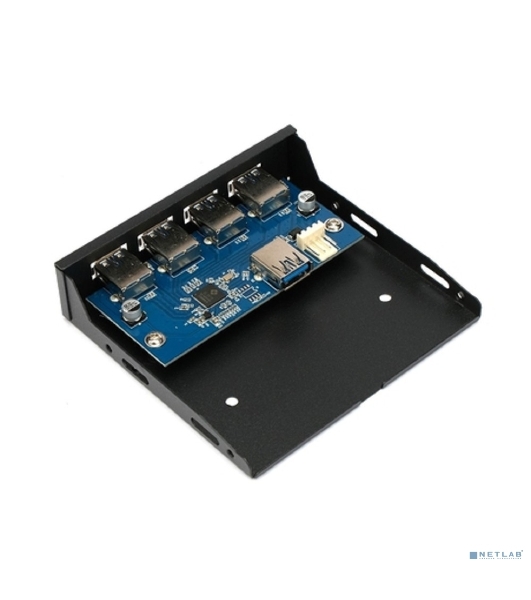 Планка USB 3.0 на переднюю панель 3.5', Gembird 4 порта USB (FP3.5-USB3-4A)