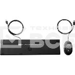 Комплект клавиатура+мышь HP 320MK проводной, USB, чёрный, фото4