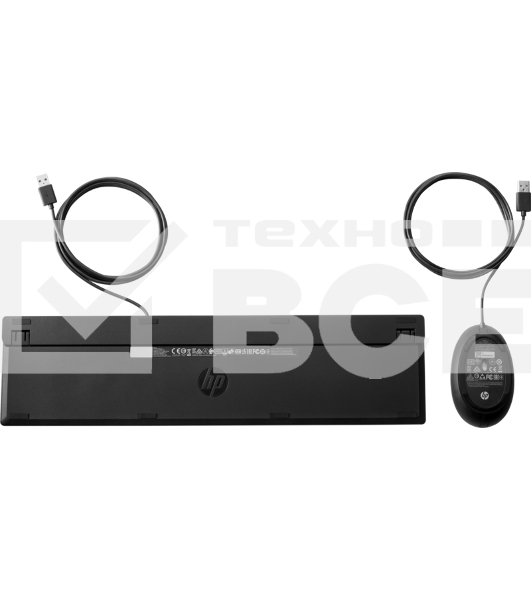 Комплект клавиатура+мышь HP 320MK проводной, USB, чёрный