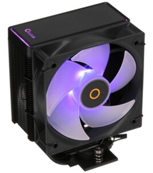 Кулер для процессора Ocypus Gaммa A40 BK ARGb черный 100мм алюминий+медь 2400rpm 29.5db 4-pin 200W 133мм