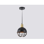 Светильник Ambrella light TR8504 BK/CP черный/медь E27 max 60W D200*1000, фото6