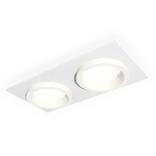 Комплект встраиваемого светильника Ambrella light XC6525064 SWH/FR белый песок/белый матовый MR16 GU5.3 (C6525, N6245)