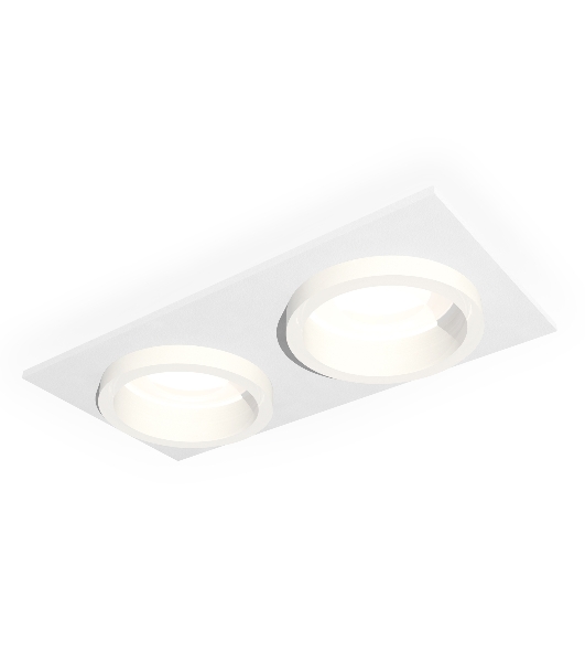 Комплект встраиваемого светильника Ambrella light XC6525064 SWH/FR белый песок/белый матовый MR16 GU5.3 (C6525, N6245)