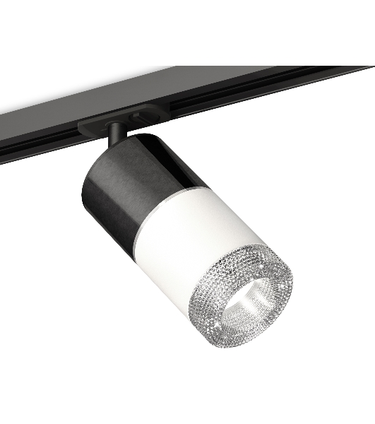 Светильник Ambrella light XT7401051 SWH/DCH/CL/SBK белый песок/черный хром/прозрачный/черный песок MR16 GU5.3
