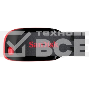 Флеш диск Sandisk 16Gb Cruzer Blade SDCZ50-016G-B35 USB2.0 черный