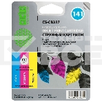 Картридж струйный Cactus CS-CB337 №141 трехцветный (9 мл.) для HP DJ D4263/D4363/D5360/DJ J5783/J6413, фото3