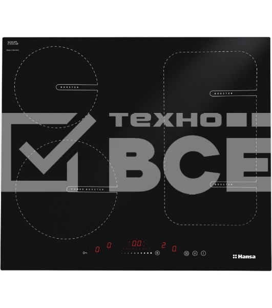 Индукционная варочная поверхность Hansa BHI68611 черный