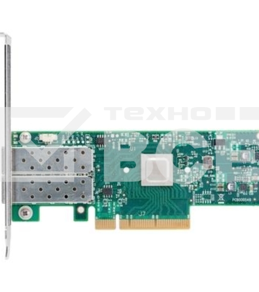 Сетевая карта ConnectX-4 Lx EN network interface card, 25GbE dual-port SFP28, PCIe3.0 x8, tall bracket, SR-IOV, TCP/UDP, MPLS, VxLAN, NVGRE, GENEVE, iSER, NFS RDMA, SMB Direct, ROHS R6