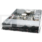 Платформа Supermicro SYS-620P-TRT 2U noCPU(2)3rd GenScalable/TDP 270W/no DIMM(18)/ SATARAID HDD(8)LFF/2x10GbE/2x1200W, фото 1