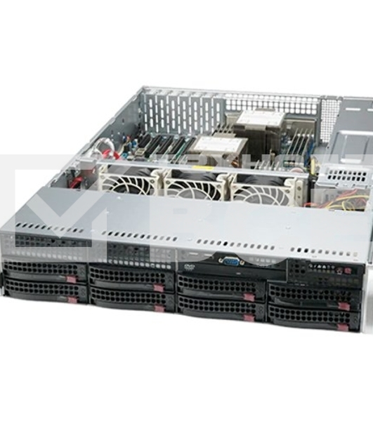 Платформа Supermicro SYS-620P-TRT 2U noCPU(2)3rd GenScalable/TDP 270W/no DIMM(18)/ SATARAID HDD(8)LFF/2x10GbE/2x1200W