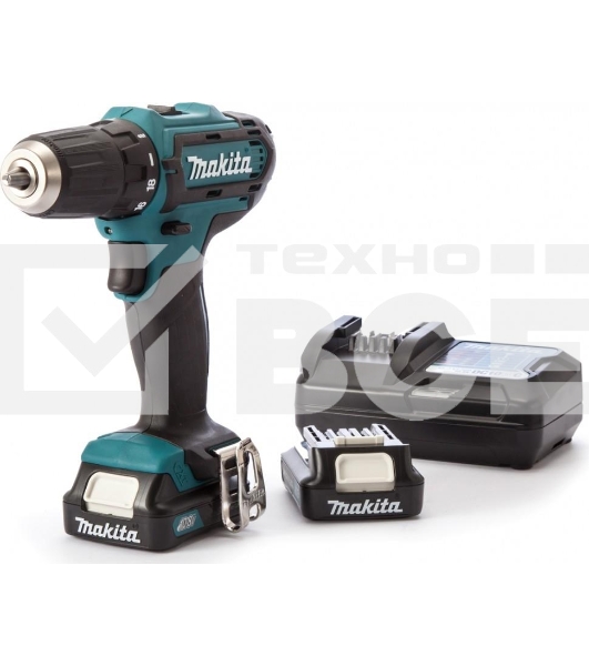 Дрель-шуруповерт Makita DF333DWYE Аккумуляторная, Кейс