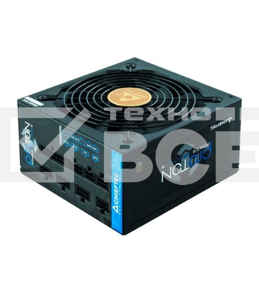 Блок питания Chieftec BDF-750C, 750Вт 80 PLUS Bronze, 140мм, модульный, черный