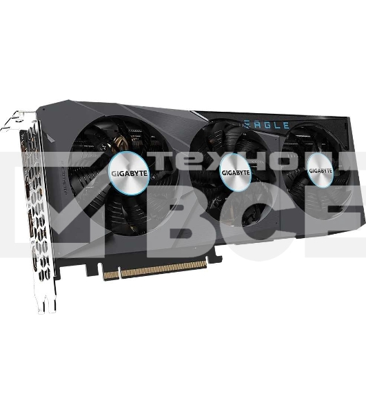 Видеокарта Gigabyte RTX 3070 EAGLE OC 8G 2.0 LHR 256 GDDR6 1770/14000 HDMIx2 DPx2 HDCP RTL