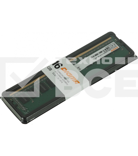Оперативная память Digma, DDR4, 16GB (1x16GB), 2666MHz, CL19