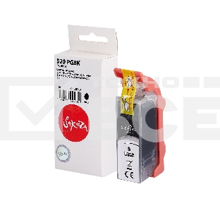 Картридж струйный Sakura 2932B004 (520 PG Black) для Canon, черный, 16 мл., 340 к.