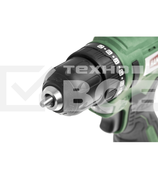 Дрель-шуруповерт аккумуляторная Haммer ACD12BLC, Аккумуляторная, 12В, 2 АКБ, Кейс