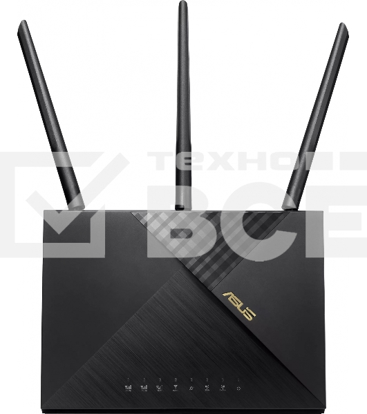 Маршрутизатор ASUS 4G-AX56 Dual-Band WiFi 6 LTE Router 574+1201Mbps EU RTL {5} (869225) (90IG06G0-MO3110)
