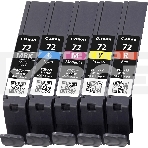 Картридж струйный CANON PGI-72 MBK/C/M/Y/R MULTIPACK (1640 стр. 13 мл) для CANON PRO-10, фото7
