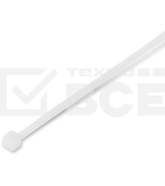 Стяжка нейлоновая неоткрывающаяся Hyperline GT-150IC, безгалогенная (halogen free), 150x3.6мм, (100 шт)