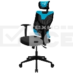 Кресло Aerocool GUARDIAN Ice Blue (<150кг, эргономичное, сетчатый материал, 2D подлокотник), фото7