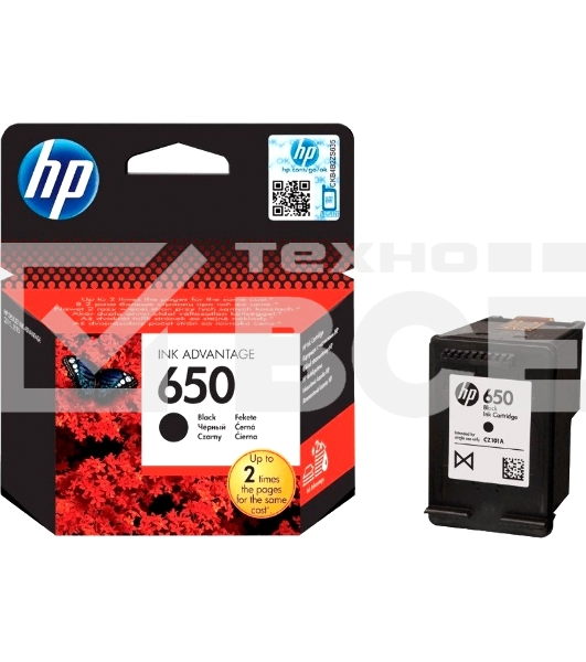 Картридж струйный HP 650 CZ101AE черный для HP DJ IA 2515