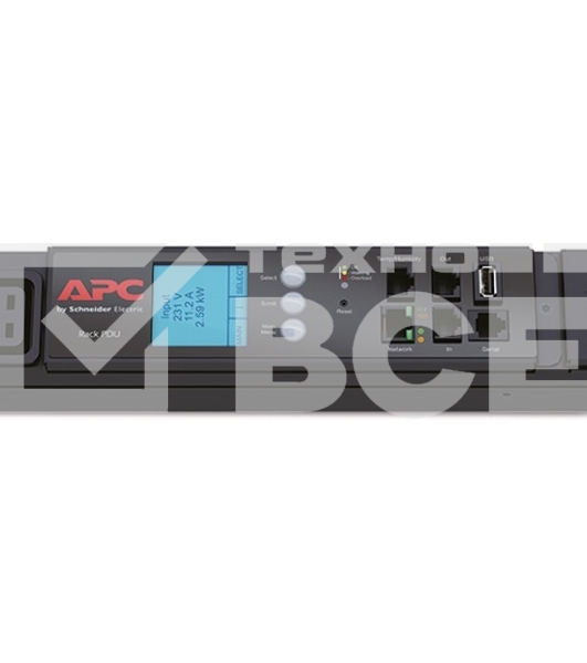 ПДУ APC AP8886 2G, 22.0kW(32A) 17.3kW(24A), 230V, (30) C13 & (12) C19