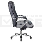 Кресло руководителя Бюрократ T-9925SL/BLACK черный, кожа, крестовина хром, фото19