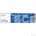 Накопитель SSD WD Blue SA510 WDS250G3B0B, 250Gb, SATA III, M.2 2280, R/W 555/440, фото4