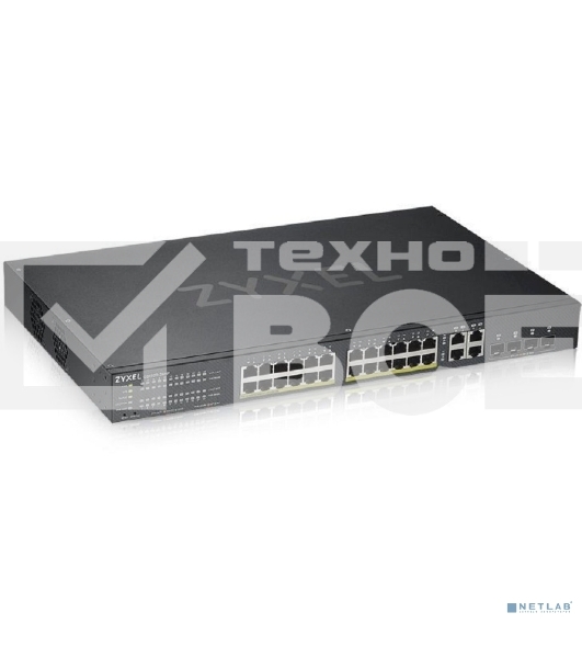 Коммутатор Zyxel NebulaFlex GS192024HPV2-EU0101F 24G 24PoE+ 375W управляемый