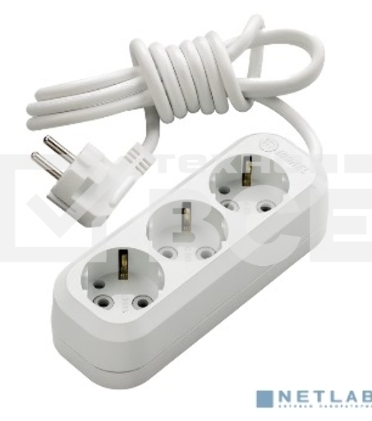 Удлинитель 3х2м с заземл. 16А IP20 Makel MGP132