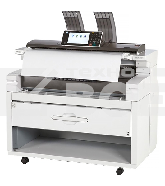 МФУ лазерный Ricoh MP W6700SP (417290), А0, монохромный, печ. до 3,3 стр/мин (A0) 6,7 стр/мин (A1), 36