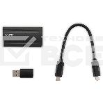 Внешний накопитель SSD Digma USB3.2 Gen2x2 256GB DGSM8256G2MGG MEGA X 1.8