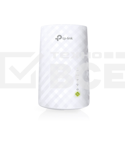 Повторитель беспроводного сигнала TP-Link SOHO RE200 10/100BASE-TX/Wi-Fi белый поставляется без кабеля RJ-45