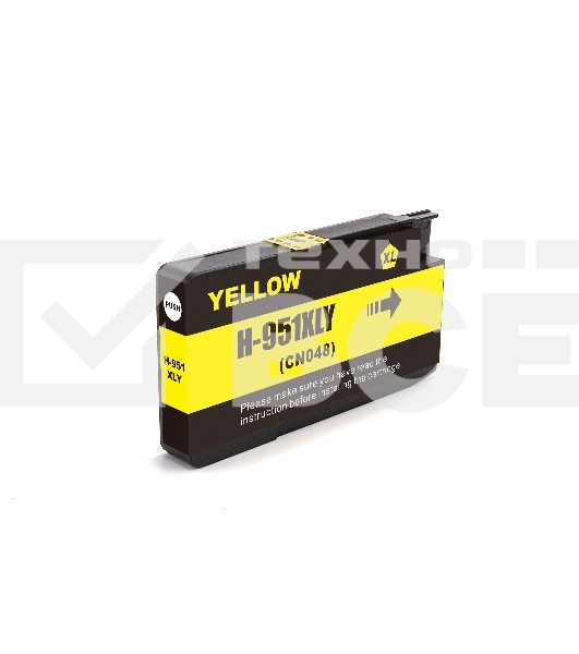 Струйный картридж NVPrint 951XL (NV-CN048AE) желтый для HP OfficejetPro 2251/276/8100/8615/8616/8600/8610/8620/8630/8640/8650/8660 (30 мл) cовместимый