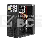 Корпус Minitower ExeGate BAA-403U-AAA400 (mATX, БП AAA400 с вент. 8см, 1*USB+1*USB3.0, HD Audio, черный), фото3
