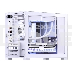 Корпус без блока питания Case JONSBO D32 STD, Mini-Tower, TG, no fan, 1xUSB-A 3.0 + 1xUSB-C 3.1, mATX, mITX White, фото3