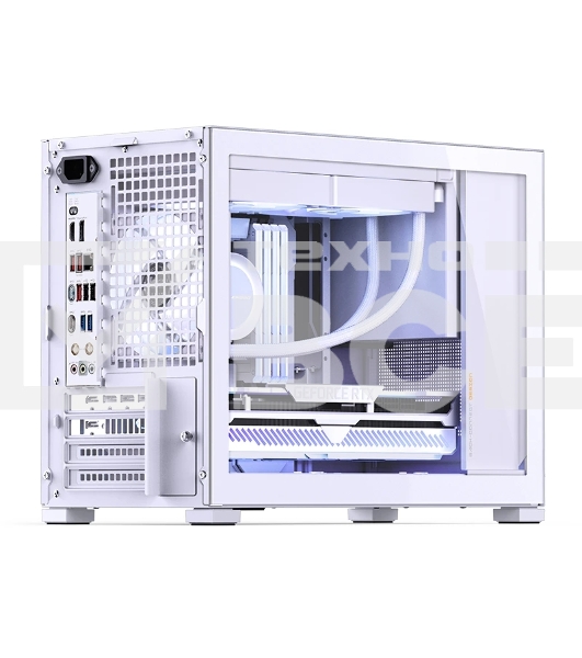 Корпус без блока питания Case JONSBO D32 STD, Mini-Tower, TG, no fan, 1xUSB-A 3.0 + 1xUSB-C 3.1, mATX, mITX White