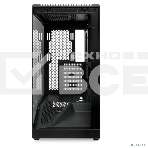 Компьютерный корпус без блока питания HSPD F711-TGbK, Panoramic Full Tower, Black, TG, 0.7 SPCC, no fans ATX, mATX, mITX 190/420/280мм 2x2.5', 2x3.5', 7xPCI 1xUSB-A 3.0, 1xUSB-C 445x235x475мм, фото21