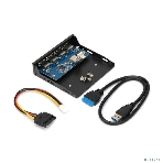 Планка USB 3.0 на переднюю панель 3.5', Gembird 4 порта USB (FP3.5-USB3-4A), фото 1