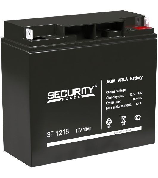 Аккумулятор Delta Security Force SF 1218
