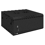 Шкаф телекоммуникационный 19' настенный 4U ExeGate EC-WM-4U.600.M.BLACK (19”, 4U, 600x600x280mm (ШхГхВ), передняя дверь металл, съемные боковые панели, пыле- и влагозащита IP23, черный RAL 9004), фото14